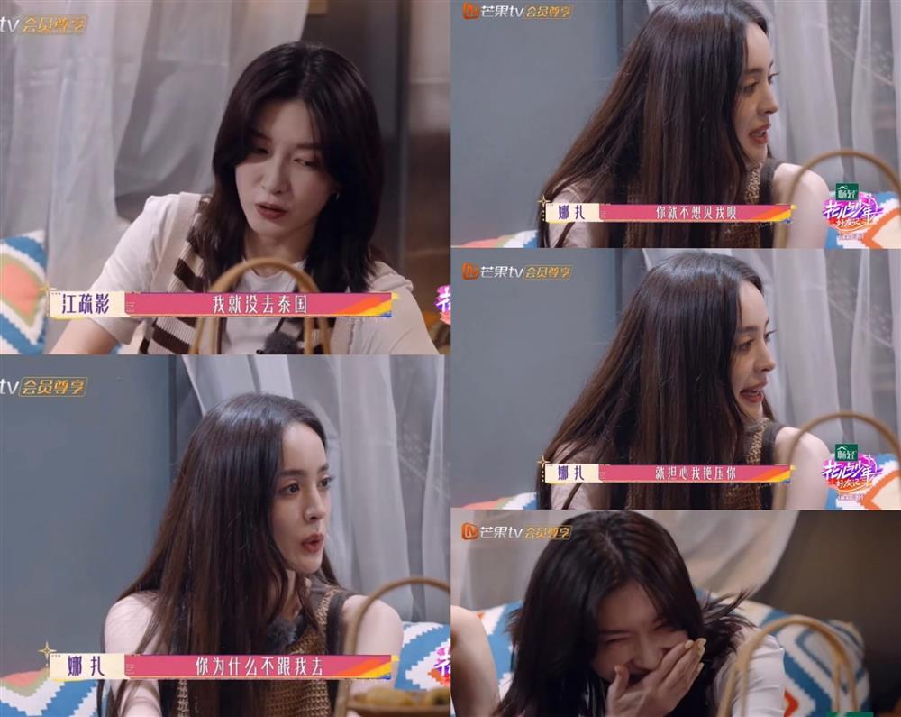 Cổ Lực Na Trát bị chê là người đẹp não ngắn vì phát ngôn thiếu tinh tế với đàn chị Giang Sơ Ảnh-1