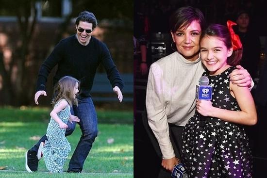 Suri từ bỏ họ của Tom Cruise