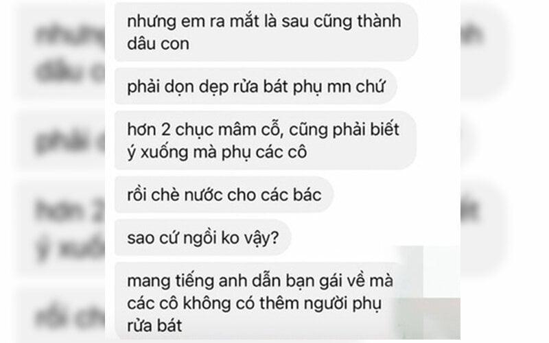 Dân mạng tranh cãi chuyện cô gái không chịu rửa bát khi ra mắt nhà bạn trai-1