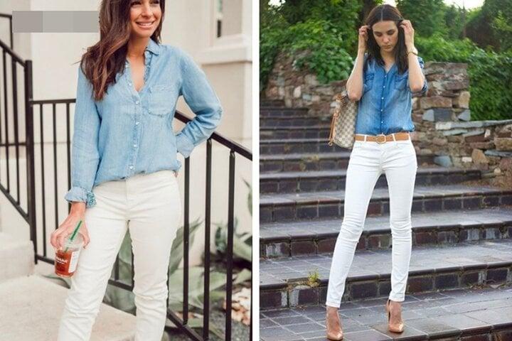 Cách mặc quần trắng sành điệu trong mọi hoàn cảnh-10