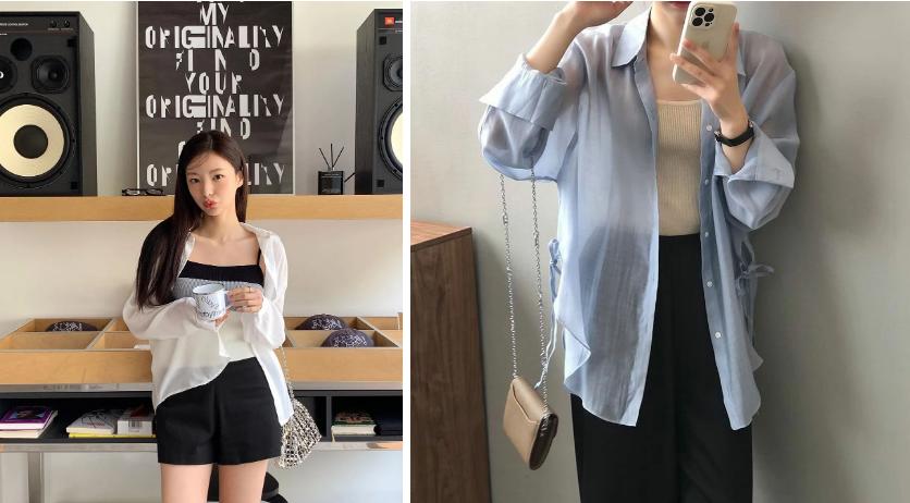 5 công thức diện đẹp áo sơ mi voan mỏng-1