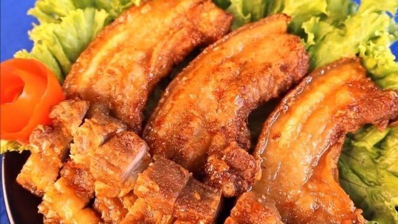 Bật mí công thức làm món thịt heo chiên nước mắm, ăn là mê-2
