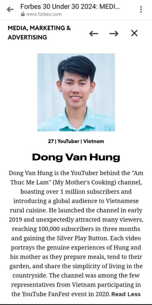 Lời nhắn của người mẹ nghèo khi con trai lọt top Forbes 30 Under 30 châu Á-2