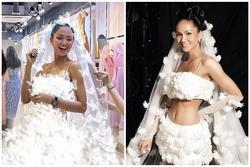 Fan 'đào' lại những lần mặc váy cưới của H'hen Niê giữa tin đồn sắp kết hôn với bạn trai lâu năm