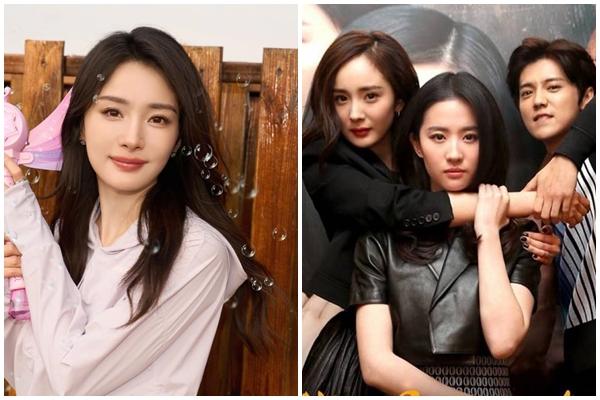 Lưu Diệc Phi diện váy trễ vai, bị chê body kém thon gọn-5