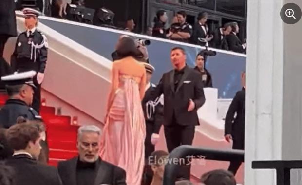 Toàn cảnh vụ Quan Hiểu Đồng bị bảo vệ đuổi khéo khỏi thảm đỏ Cannes, khán giả Trung Quốc mất mặt-2