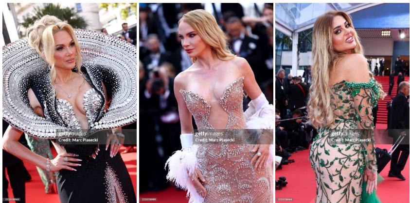 Cannes ngày 6: Váy cúp ngực, xuyên thấu ngập tràn thảm đỏ-16