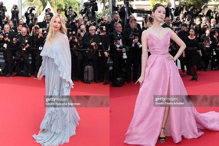 Cannes ngày 6: Váy cúp ngực, xuyên thấu ngập tràn thảm đỏ