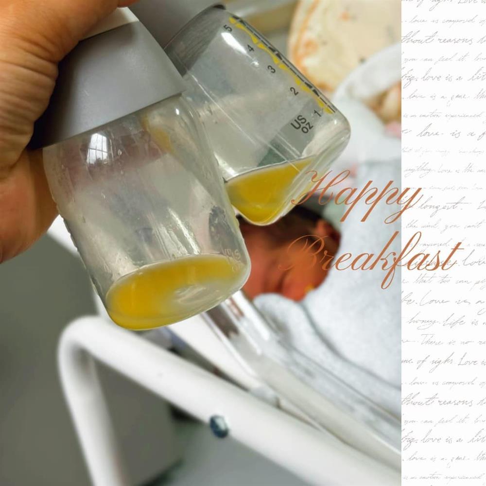 Thu Quỳnh đã hạ sinh tiểu công chúa, con trai đầu lòng háo hức làm việc này cho em gái!-1