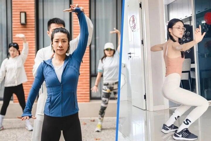 Giới trẻ Trung Quốc đua nhau tập bài khí công 800 tuổi của người già-1