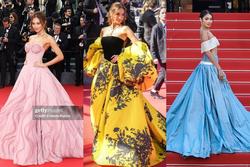 Dàn hoa hậu đi thảm đỏ Cannes: người được khen, người bị chê