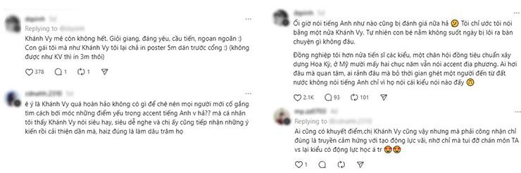 Vướng tranh cãi về khả năng tiếng Anh, hot girl 7 thứ tiếng Khánh Vy phản ứng ra sao?-4