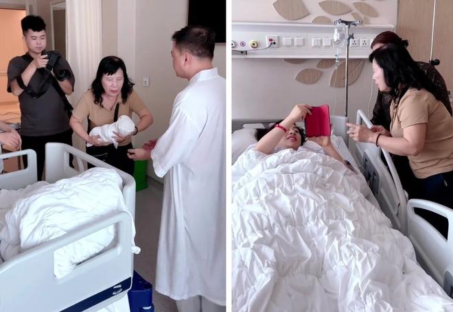 Phương Oanh khóc nấc khi sinh xong về biệt thự vì 1 thứ Shark Bình chuẩn bị, hé lộ thái độ mẹ chồng khi có thêm 2 cháu-4