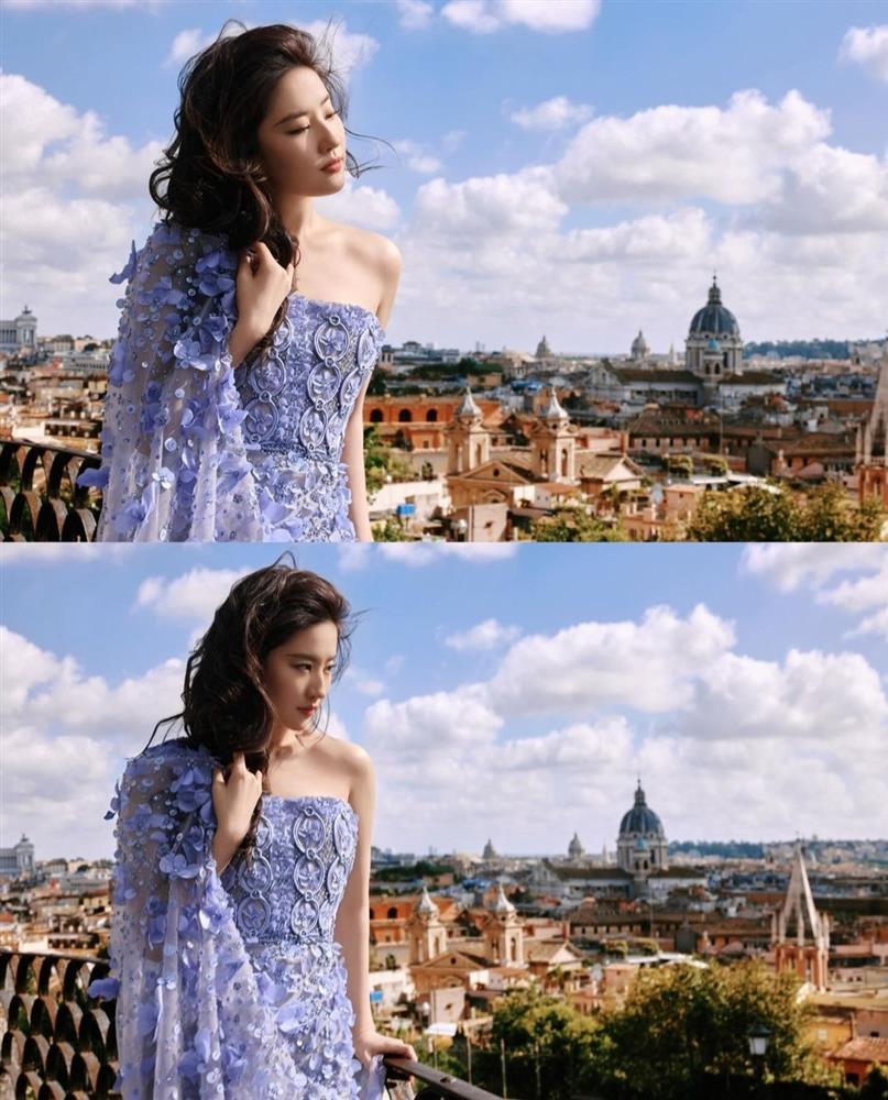 Lưu Diệc Phi khoe nhan sắc thần tiên tỷ tỷ ở Italy-6