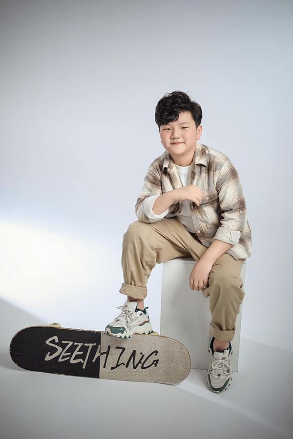 Con trai Thu Quỳnh cao lớn phổng phao tuổi lên 9-7