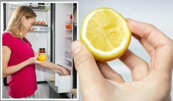 Vắt quả chanh vào tủ lạnh có tác dụng gì?-1