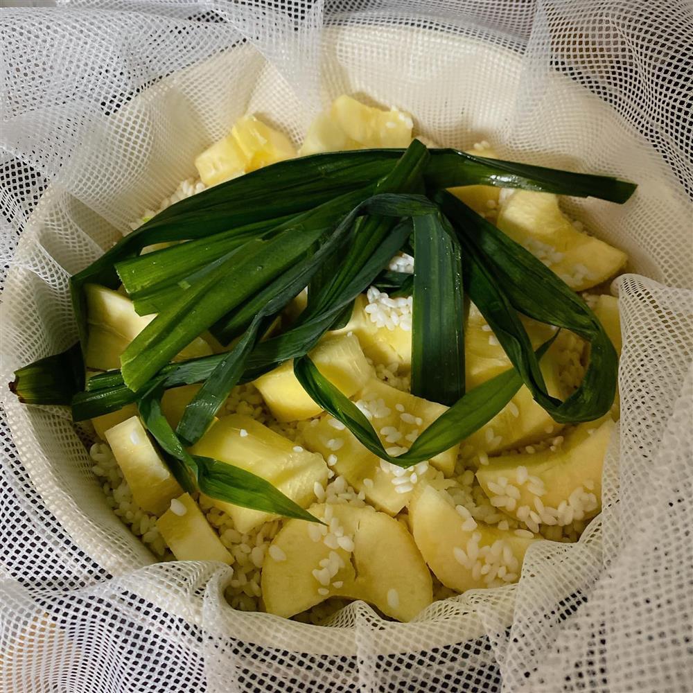 Cách làm xôi sắn dẻo thơm, món ăn tuổi thơ của nhiều người-2