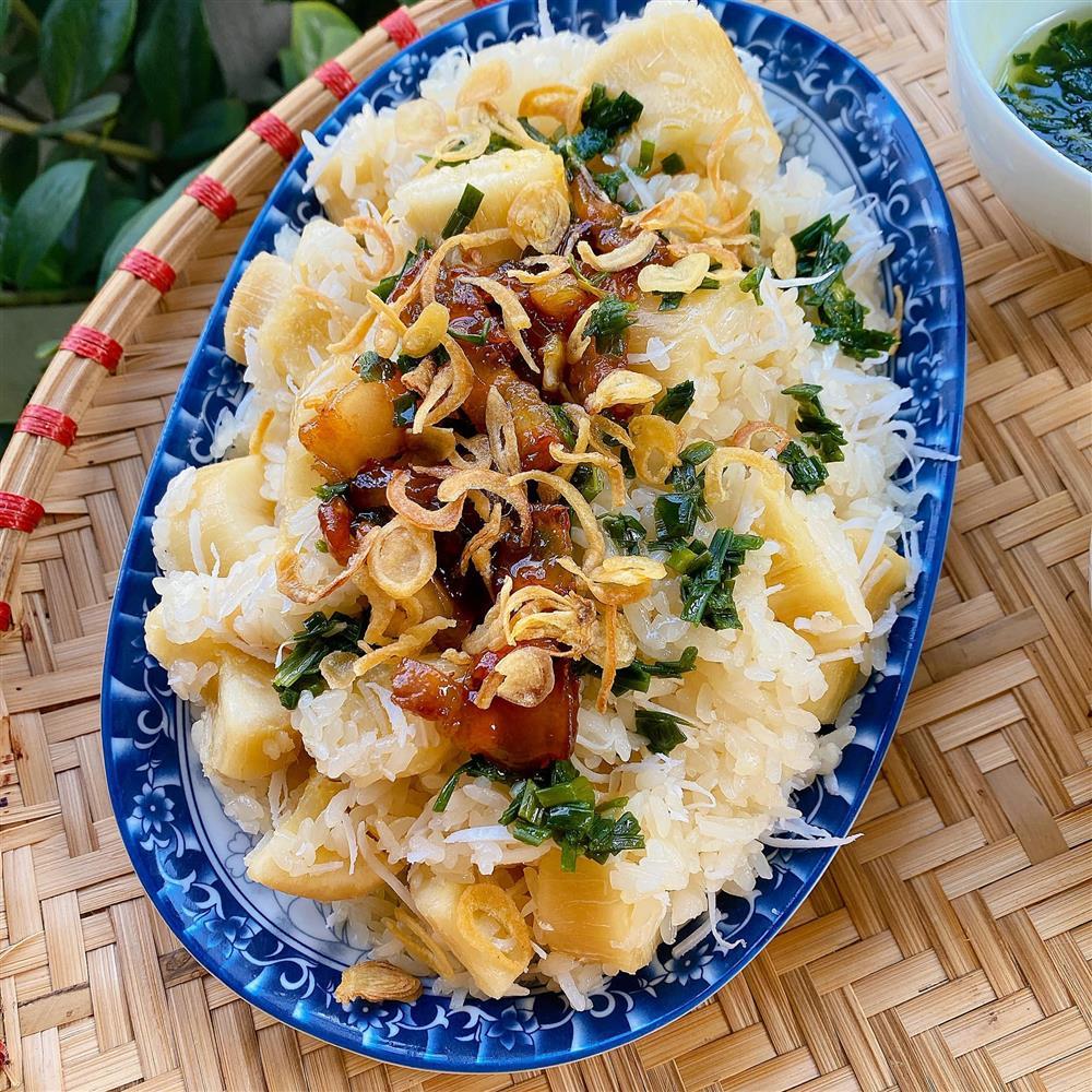 Cách làm xôi sắn dẻo thơm, món ăn tuổi thơ của nhiều người-3