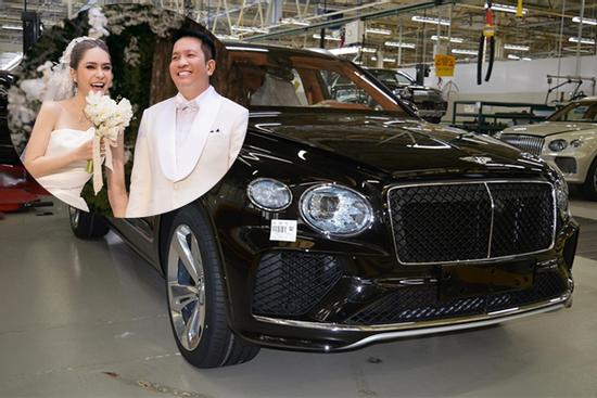 Mua cho vợ bầu chiếc Bentley Bentayga đắt đỏ, chồng Đoàn Di Băng chia sẻ: ‘Giai đoạn này vợ cần êm ái’