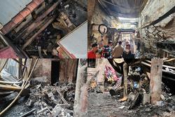 Hình ảnh hiện trường vụ cháy ở Trung Kính làm 14 người tử vong