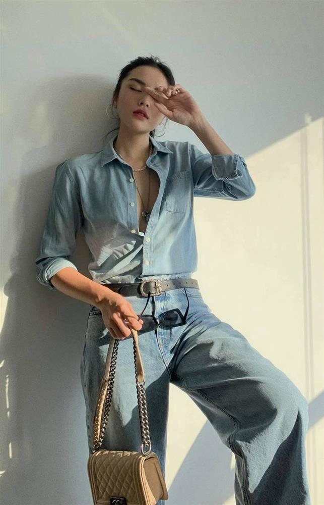 Kỳ Duyên mặc váy xẻ cổ sâu không lo sự cố, khoe dáng thắt đáy lưng ong-7