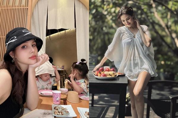 Cuộc sống của nàng dâu hào môn Phanh Lee thay đổi bất ngờ, từng không dám mặc bikini nay tự tin hở khoe dáng-6