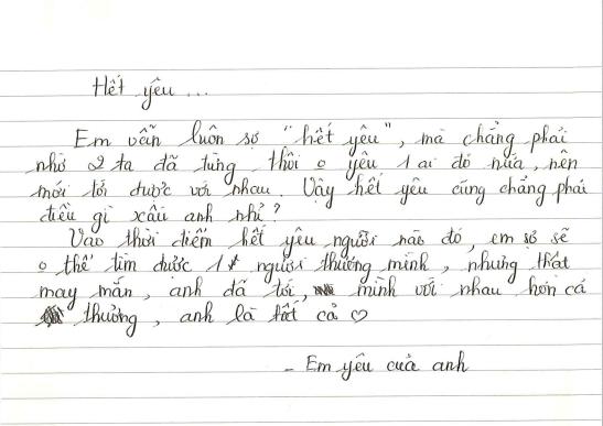 Hot lại thư tay Châu Bùi gửi Binz: Mình với nhau hơn cả thương, anh là tất cả-1