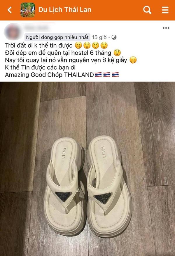 Chuyện thật như đùa: Khách quên Macbook 2 tháng ở Thái còn y nguyên, dép để nửa năm vẫn chễm chệ trên kệ giày-3