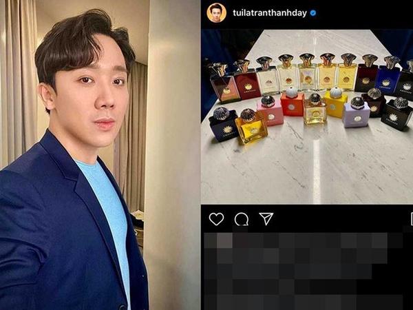 Bộ sưu tập nước hoa độc, lạ của Trấn Thành-13