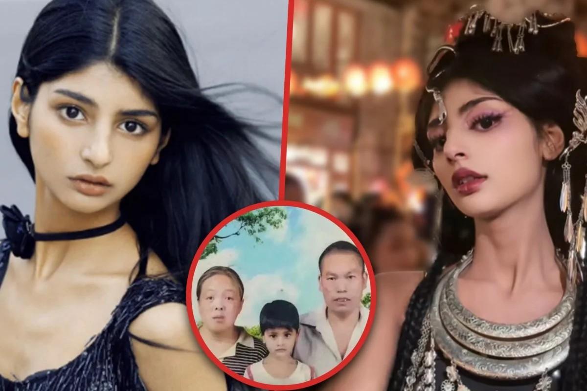 Cô gái Pakistan xinh đẹp được cặp vợ chồng Trung Quốc nhận nuôi gây sốt dân mạng-1