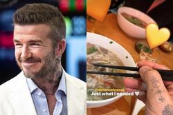 David Beckham bất ngờ khen ngợi đồ ăn Việt Nam, ngon tới mức phải thốt lên câu này!