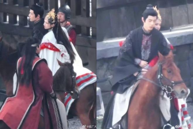 Cặp đôi cổ trang lộ ảnh chất lượng thấp nhưng visual chất lượng cao, nhan sắc cực phẩm trời sinh một cặp-1