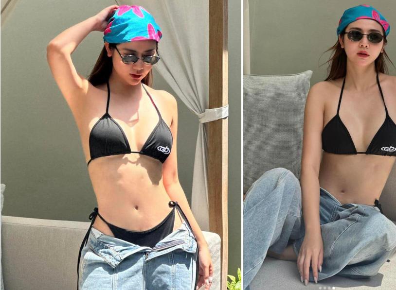 Huyền Lizzie gợi ý phối trang phục với áo ôm đơn giản, tôn hình thể đẹp-5