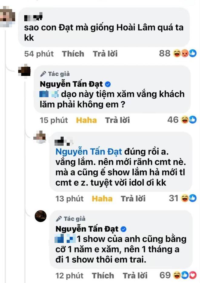 Đạt G đáp trả gắt khi netizen bình luận kém duyên con Đạt mà giống Hoài Lâm-2