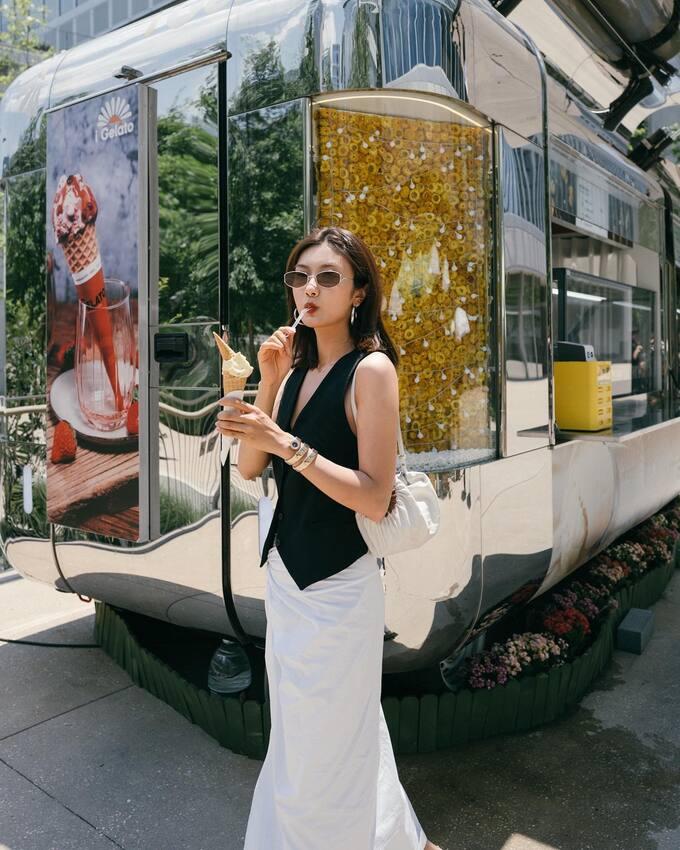 10 set váy sành điệu, cực slay dành cho nàng tóc ngắn-1