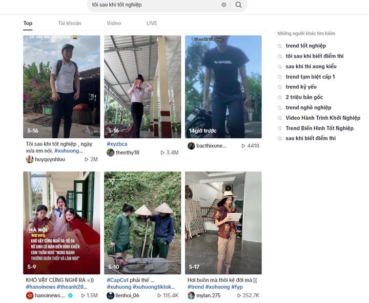 Trend biến hình Tôi sau khi tốt nghiệp phủ sóng khắp TikTok-1