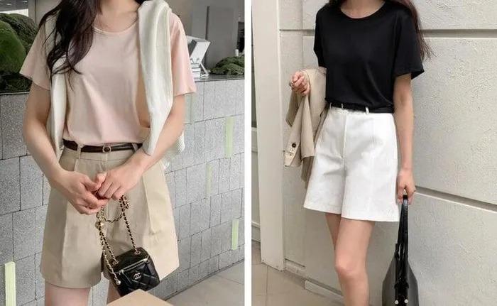 Công thức giúp nàng sành điệu hơn khi diện quần shorts vào mùa hè-1