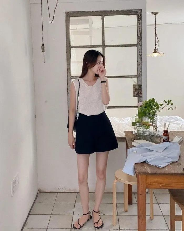 Công thức giúp nàng sành điệu hơn khi diện quần shorts vào mùa hè-2