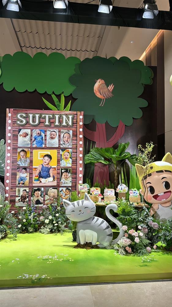 Sinh nhật quý tử hào môn của Cường Đô La: Subeo lộ diện gây sốt, không gian tiệc cực hoành tráng-4