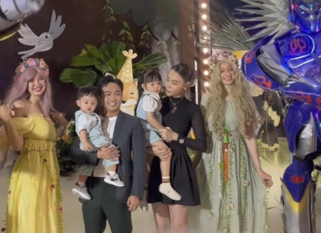 Sinh nhật quý tử hào môn của Cường Đô La: Subeo lộ diện gây sốt, không gian tiệc cực hoành tráng-6