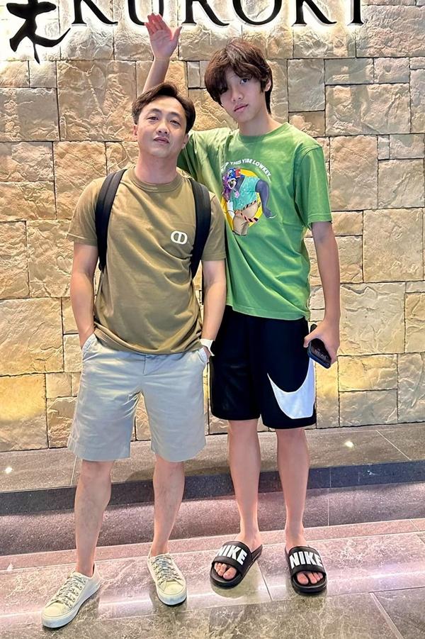 Con trai 14 tuổi cao gần 1,8 m của Hồ Ngọc Hà - Cường Đô La-3