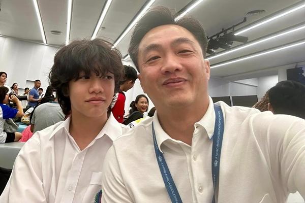 Con trai 14 tuổi cao gần 1,8 m của Hồ Ngọc Hà - Cường Đô La-4