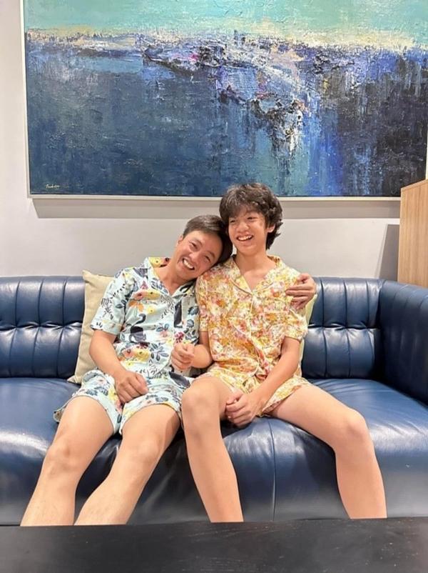 Con trai 14 tuổi cao gần 1,8 m của Hồ Ngọc Hà - Cường Đô La-10