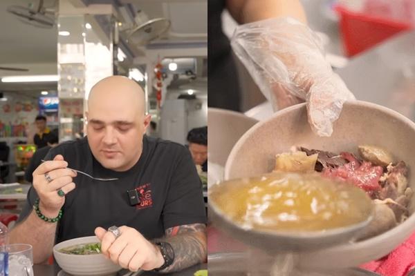 Vợ chồng người Nhật thưởng thức phở ở Hà Nội, miệng không ngừng nói một câu-5