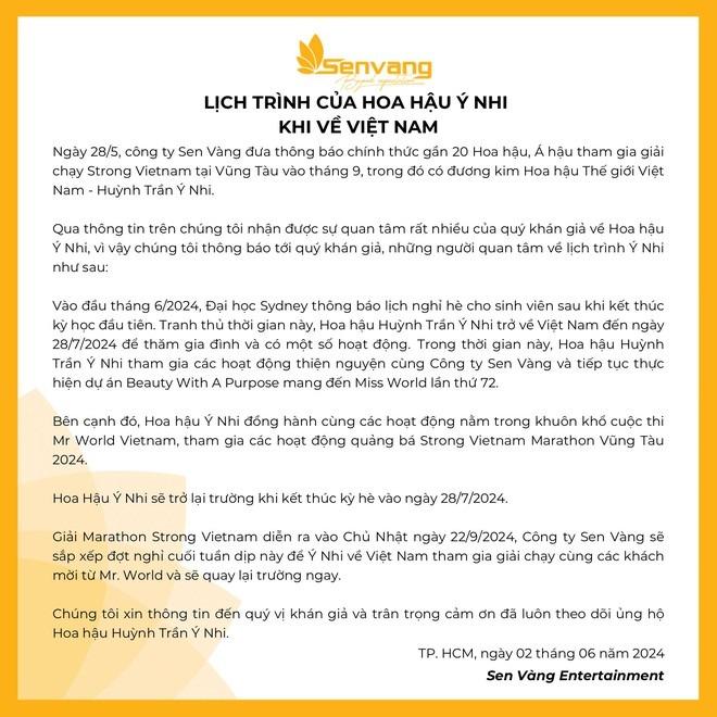 Hoa hậu Ý Nhi bỏ học tại Úc?-1