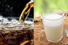 Uống coca kết hợp với sữa có sao không?