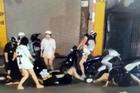 Triệu tập nhóm thiếu nữ đánh nhau giữa đường ở Hà Nội