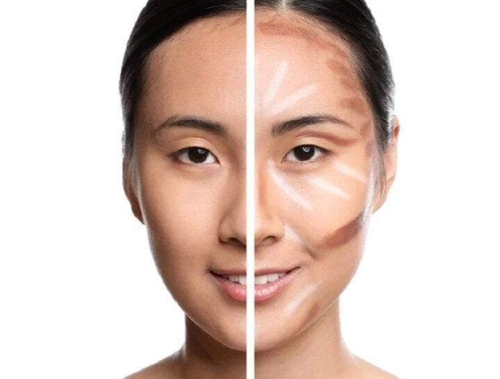 Mẹo tạo khối giúp gương mặt thon gọn-1