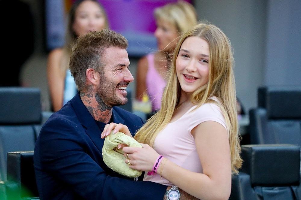 Beckham và con gái 13 tuổi