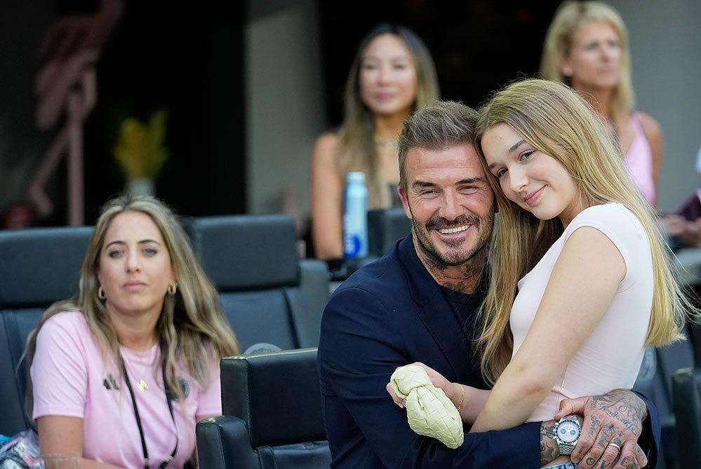 Beckham và con gái 13 tuổi